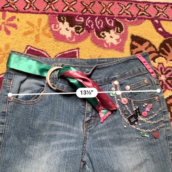 Raven Simone Capri Jeans Size 14 - Picture 5 of 5